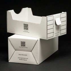 Boîtes pour archivage et rangement des cartes postales