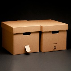 Boîtes pour l'archivage et le rangement de cartes postales